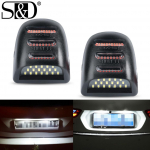 2tk Pickup Tagumine p&otilde;rkeraud LED numbrim&auml;rgi tuled Chevy Silverado GMC Sierra Suburban Avalanche Tahoe Yukon Cadillac Escalade autolamp