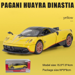 Pagani Huayra Dinastia 1:32 tsingisulamist automudeli heli ja valguse tagasit&otilde;mmatav m&auml;nguasjas&otilde;iduk Laste kingitused survevalu skaala mudel 1:32 / 15.5*7.5*4CM sinine