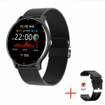 LIGE 2022 nutikell Naiste t&auml;ispuuteekraaniga spordikell IP67 veekindel Bluetooth Androidi jaoks iOS Nutikell Naine must