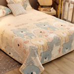 Talvine majapidamises kasutatav koralli samet voodilina &Uuml;heosaline kahepoolne tihendus pluss sametflanell tekk 150 * 200cm