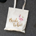 Stiilne Bride Canvas Tote Bag Bride To Be Totes Naiste k&auml;ekott Pulmad Totes