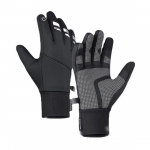 Winter Handschoenen Meeste Naiste Suusakindad Veekindlad Tuulekindlad Jalgratta MTB Kindad Thermal Warm Touch Libisemiskindlad Suusa Lumespordi Kindad XL must