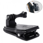 360-kraadine kotirihmaklamber, p&ouml;&ouml;rlev v&ouml;&ouml;klamber seljakoti klambriga, sobib GoPro Hero jaoks 9 8 7