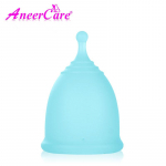 Korduvkasutatav tass Menstruatsioonikupsid Menstruatsioonikauss Menstruaalsilikoon Periood Tooted Silikoon Naiste H&uuml;gieen Tervis (A99). XS