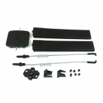 BDP964 K&uuml;lgliuguklaasi Luku Kate Remondikomplekt 7H0847788A VW T6 Caravelle jaoks