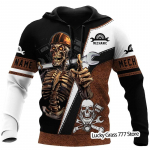 Kevad-s&uuml;gis Meeste Pusad Pusa 3D Prindiga Reaper Skull Ingel Ja Deemon Mees Riietus Mood vabaaja Pullover Kampsun Meeste XXL