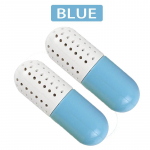 Deodorandikapslid kingadele L&otilde;hnaeemaldaja Tossud Deodoriseerija Kingade V&auml;rskendaja Hooldus Aksessuaar Jalatsid L&otilde;hn V&auml;rske Pall Absorber sinine