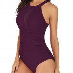 TUINANLE &uuml;hes t&uuml;kis ujumisriided naiste vintage ujumistrikoo Leopard Beach Plus Size Bodysuits ujumisriided XXL