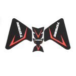 Mootorratta paagi Veopadja k&uuml;ljegaas P&otilde;lvepadja kaitse kleebise asendus YAMAHA Super Tenere jaoks punane