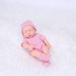 19 cm Child Reborn Doll Mini Simulation Full Body Pehme kummiemailiga nukk T&uuml;drukule Kingitus Nukk Nukk 19cm