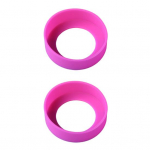 Pudeli alumine kate libisemisvastane kodukasutus Lihtne paigaldada vaakumtassiga saapa termokruus isoleeritud kaitse&uuml;mbris mood korduvkasutatav 70mm must