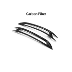 ABS-plastist tagumise udutule laterna kate, auto lisavarustus, kulmude kaunistusraam 2 tk Honda Civicu 11. p&otilde;lvkonna 2022 2023 jaoks Carbon Fiber2zR