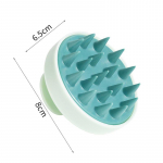 1tk multifunktsionaalne k&auml;eshoitav massaažiharja pea keha peanaha massaažihari kamm juuste puhastuskamm pea massaažiseade 3 v&auml;rvi B-Red