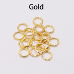 50-200 tk/partii 4-20 mm h&uuml;pper&otilde;ngad poolitatud r&otilde;ngad pistikud isetehtud ehete jaoks Tarvikute otsimine 18mm x 50Pcs