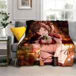 Pehme j&otilde;ulutekk Flanellist kohandatud tekk kogu hooajal Kerge elutoa/magamistoa soe tekk &otilde;huke tekk 75x90cm