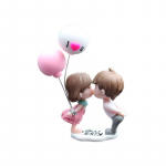 1Komplekt Armas paarisauto &otilde;huventiil Autotarvikud Armsad koomiksipaarid Tegevusfiguurid Kujukesed &otilde;hupallide ornament Auto sisustus