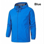 Mehed kevad-s&uuml;gis tuulekindel veekindel &otilde;hukesed jakid &otilde;ues matkamine m&auml;gironimine kalajope Tuulejope Spordikapuutsid XXXXL sinine