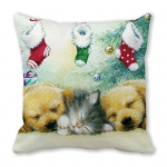 J&otilde;ulud Padjap&uuml;&uuml;r Pestav Kaitsev Virsikunahk Kasulik Magamistoa Elutoa Padjakate J&otilde;ulukaunistus &uuml;hiselamusse G