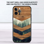 Forest telefoni&uuml;mbris iPhone'ile Samsung Galaxy Redmi Xiaomi Oppo OnePlus Note SA 7 8 9 10 11 12 13 14 20 21 22 23 53 54 Pro Max Plus Ultra TPU Soft iPhone 6 or 6S