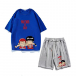 Suvine SLAM DUNK T s&auml;rk ja l&uuml;hikesed p&uuml;ksid Komplektid Anime Print Meeste T-s&auml;rgid Suured naiste dressid 2-osaline komplekt komplekt S