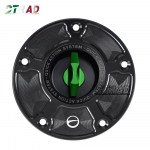 Mootorratta tarvikud uued KAWASAKI Z750 Z800 Z1000 SX R ZZR1400 ZX6R ZX10R RR ER6R CNC k&uuml;tusepaagi kork v&otilde;tmeta &otilde;ligaasile Green Type-I