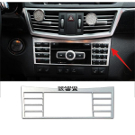 Car Styling Center Console CD Panel Decoration Cover Trim For Mercedes Benz E class W212 2009-2015 Interior auto h&otilde;be