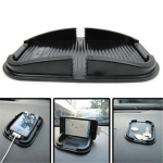 3 in 1 Car Phone Holder Dashboard Rearview Mirror Steering Wheel Support Sun Visor Bracket Mobile Cell GPS Stand Tablet B Black 15.3x10x2cm black