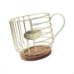 Kohvikapslihoidja konteineri korraldaja Raudtass Modern Basket Home