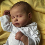 Realistlik viimistletud Bebe Reborn Doll Silikoonist Vin&uuml;&uuml;lriidest Kehanukud LouLou k&auml;sitsi valmistatud m&auml;nguasi t&uuml;drukutele j&otilde;ulukink