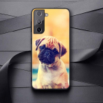 Animal Cute Mops Dog telefoni&uuml;mbris iPhone'ile Samsung Galaxy Redmi Xiaomi Oppo OnePlus Note SA 7 8 9 10 11 12 13 14 20 21 22 23 53 54 Pro Max Plus Ultra iPhone 6 or 6S