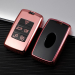 Uus pehme TPU auto v&otilde;tme&uuml;mbris kaugjuhtimispuldi kaitsekate Land Rover Range Rover Sport Evoque Velar Discovery 5 2018 2019 2020 jaoks punane