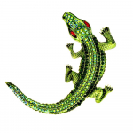 Blucome 2023 uus kivist krokodilli pross, mood v&auml;ikeste loomade pross, retro suur pross, 3 v&auml;rvi