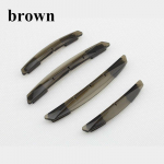 4 tk/pakk auto kokkup&otilde;rkevastane riba auto uksekaitse kaitse ukse serva trimmikaitse stiil vormimine kriimustusvastane kleebis ZPG