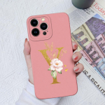 Apple iPhone 13 14 15 Pro Max X XS XR SE telefoni korpuse kate Vedel pehme matt silikoon Mood p&otilde;rutuskindlad lillekirjad iPhone'i korpuse kaitseraua jaoks iPhone 15 Pro