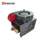 Zonestar 2IN1OUT Hotend 24V Prindipea &Uuml;hilduv Z8SZ8XZ9Z10 3D-printeritega PLA ABS jaoks 24V must