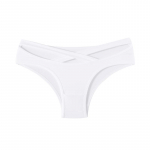 CINOON naiste seksikad &otilde;&otilde;nsad alusp&uuml;ksid, madala v&ouml;&ouml;kohaga elastsed p&uuml;ksid, j&auml;&auml;siidist mugav aluspesu, tugeva sidemega naiste alusp&uuml;ksid M valge