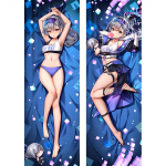 Honkai staar Rail Silver Wolf Dakimakura virsikunahast kallistav kehapadjap&uuml;&uuml;r Anime Otaku padjapadja kate j&otilde;ulukingitused 120x40cm Pillowcase