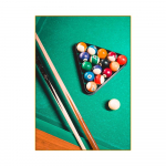 Moodne piljard HD-pildid Snuuker L&otilde;uend Maalimine Seinakunst Spordiplakatid piljardisaali elutoa klubi seinakaunistus 70x100cm No Frame