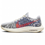 Nike Pegasus Turbo Next Nature Puhta plaatina ja erksa punase v&auml;rvi naiste tossud Valge Must Keskmine sinine DM3414-002 35.5