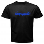 Campagnolo Itaalia Jalgratta Logo Must Unisex T-s&auml;rk S