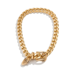 Liialdatud Metal Belt Choker kaelakee Naistele Punk Paks Turske rangluu kett kaela Ehted Kingitus kuld