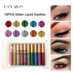 HANDAIYAN Performance on The Stage Performance of 10 Pieces of Shiny Eyeliner Liquid Suits 10pcs