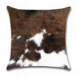 Viska padjap&uuml;&uuml;r Lehma mustriga padja kate Peidetud t&otilde;mblukuga ruudukujuline padjap&uuml;&uuml;r kodu diivani kaunistamiseks B