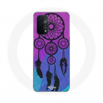 Musta sinise ja lilla taustaga &uuml;mbris Oppo A74 5G Dream Catcherile