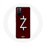 &Uuml;mbris Xiaomi Redmi Note 11s 5G Ozark Season 4 Z logo jaoks valge punane taust