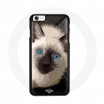 iPhone SE &uuml;mbris Siiami kassi sinised silmad