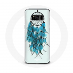 Sinise valge taustaga &uuml;mbris Samsung Galaxy S8 Dream Catcherile