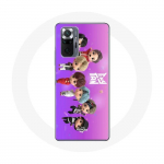 Coque pour Xiaomi Redmi Note 10 Pro BTS TinyTAN Animation Affiche RM Jin Suga J-Hope Jimin Jungkook Et V Mic Drop Danse