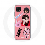 Coque pour Samsung Galaxy A22 5G BTS Bangtan Gar&ccedil;on BT21 Cooky Jungkook ARMY