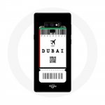 Samsung Galaxy Note 9 Dubai lennukipileti &uuml;mbris